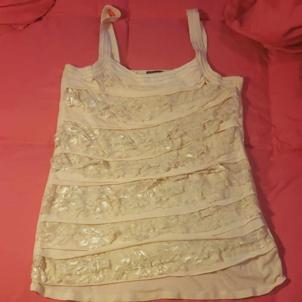 Blush pink small dress tank top